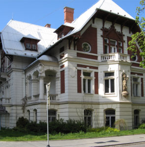 Sala ekspozycyjna Sokolská 26